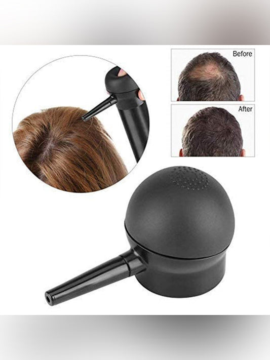 Toppik Hair Building Fibers for Thinning Hair with Spray Applicator Pump Nozzle - Natural & Undetectable,Instantly Thicker Fuller Hair (Black)