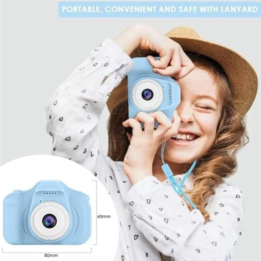 Premium Kids Digital Camera for Photos & Videos | Mini Camera Toy with 2-Inch Screen & USB Rechargeable | Fun & Educational Gift for Boys & Girls Age 3-10 | Easy to Use for Kids