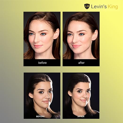 Levins King Hair Building Fiber, Concealer Refill Use For Cabok, Toppik, Looks 21,Regrowth etc. (Black 25+25+25g) Pack of 3