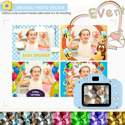 Premium Kids Digital Camera for Photos & Videos | Mini Camera Toy with 2-Inch Screen & USB Rechargeable | Fun & Educational Gift for Boys & Girls Age 3-10 | Easy to Use for Kids