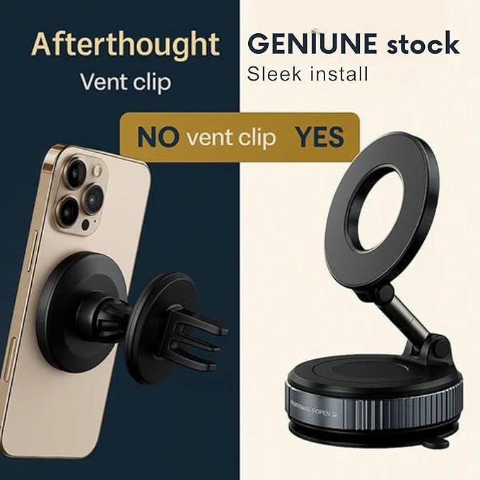 Magnetic Vaccum Mobile Holder,Suctioncup Phone Holder for Gym,360° Vaccum Magnetic Phones Holder,Powerful Grip for All Smartphones