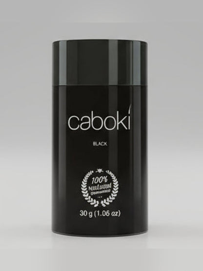 Premium Quality Caboki Building Fiber 30 Grams ( Black )Natural 90-Day Supply Black Hair Loss Concealer for Thinning Hair.