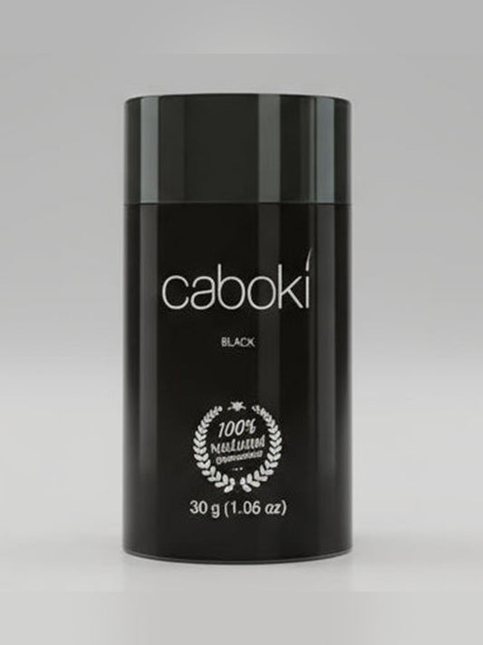 Premium Quality Caboki Building Fiber 30 Grams ( Black )Natural 90-Day Supply Black Hair Loss Concealer for Thinning Hair.