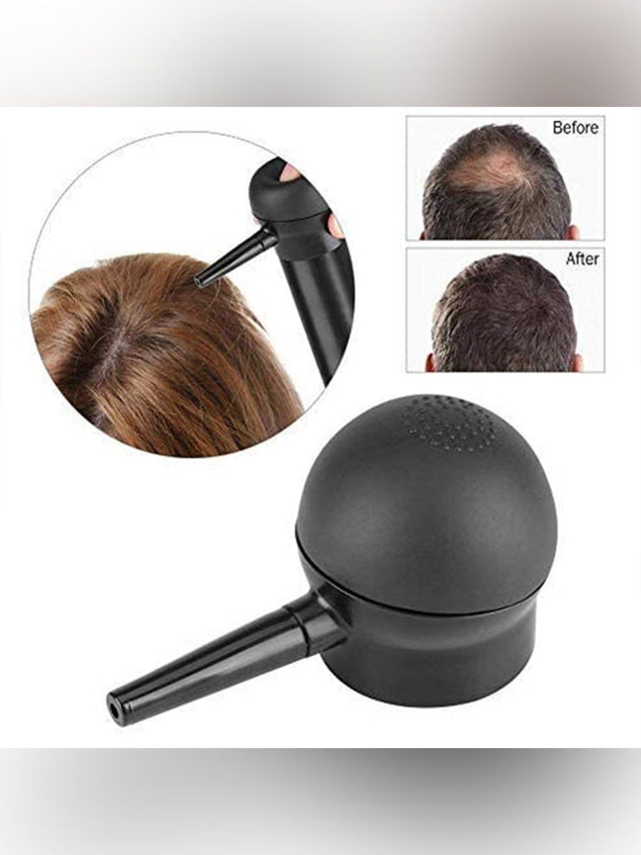 Toppik Hair Building Fibers for Thinning Hair with Spray Applicator Pump Nozzle - Natural & Undetectable,Instantly Thicker Fuller Hair (Black)